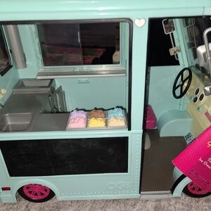 Our Generation Sweet Stop Dessert cart with working back lights